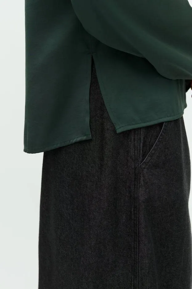 QUILL CELITA-M SHIRT | JUNGLE GREEN