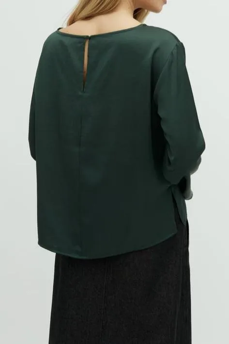 QUILL CELITA-M SHIRT | JUNGLE GREEN