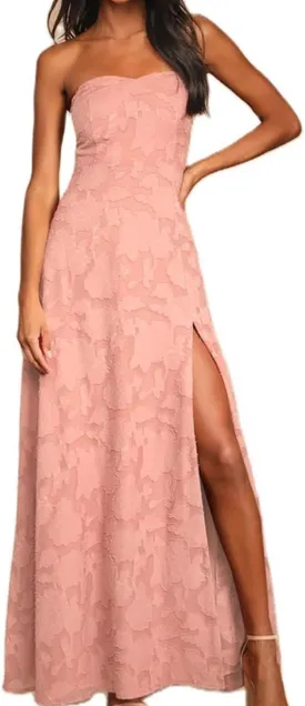Women Bodycon Maxi Tube Dress Printed Strapless Sleeveless Long Going Out Summer Party Wedding Midi Dress