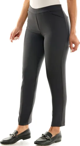 Zac & Rachel Women's Pull-on Ankle Pants with Band